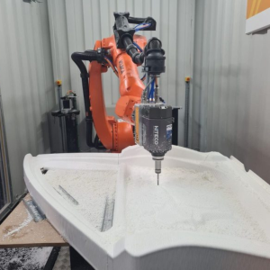 Machining with industrial robots