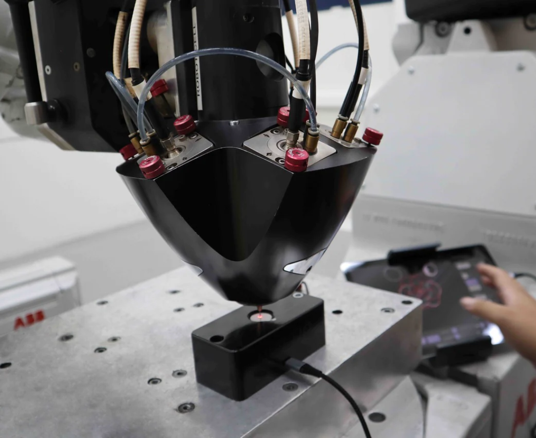 meltio robot plug and play metal 3d printing solution