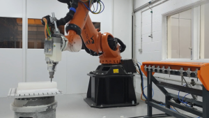 Robotic Foam Carving | Custom Seating